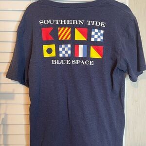 Southern Tide Blue Space Graphic T-Shirt